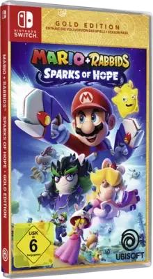 Mario + Rabbids Sparks Of Hope Gold Edition Switch Mario, +, Rabbids, Sparks, Of, Hope, Gold, Edition, Switch