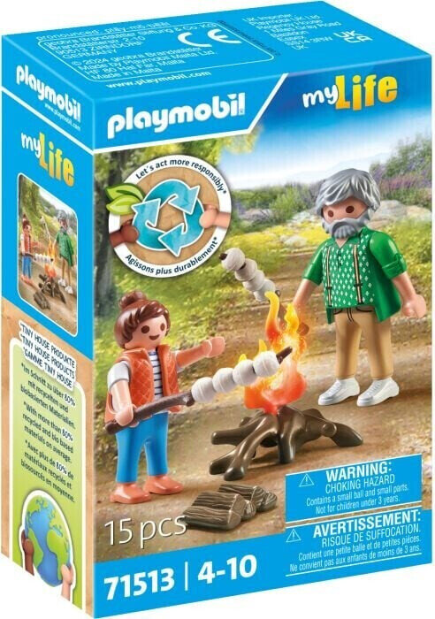 PLAYMOBIL 71513 Lagerfeuer Mit Marshmallows PLAYMOBIL, 71513, Lagerfeuer, Mit, Marshmallows, Person