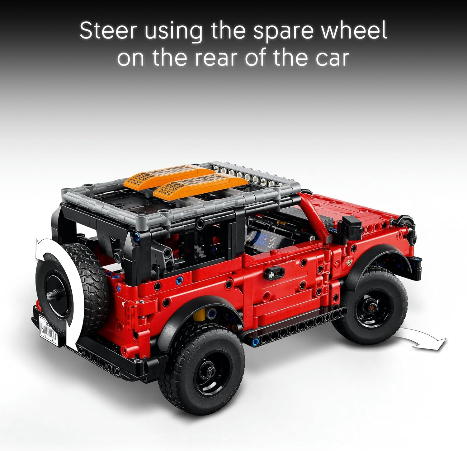 LEGO Technic 42173 Mercedes-AMG F1 W14 E Performance Pull-Back Rennwagen in Schwarz