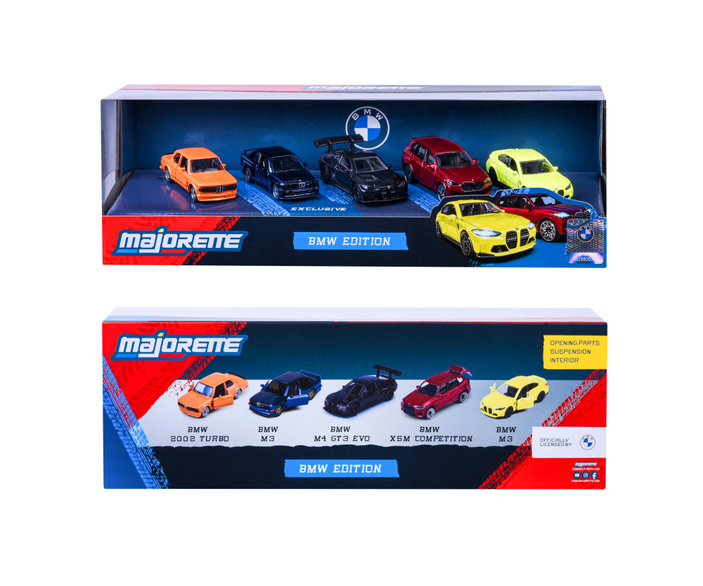Majorette BMW 5 Pieces Giftpack