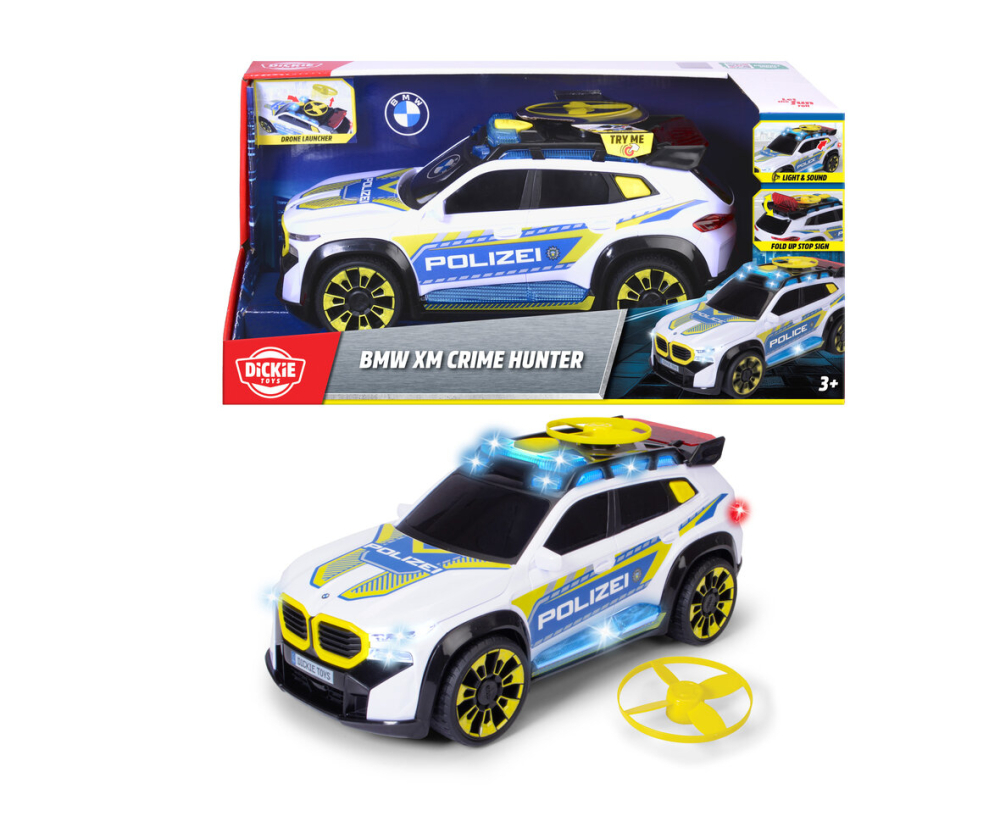 Dickie Toys BMW XM Crime Hunter