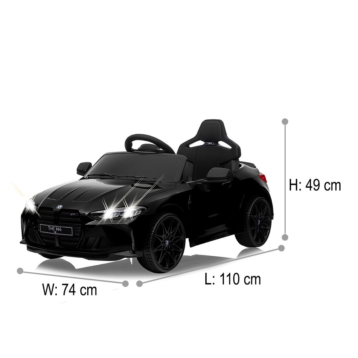 JAMARA Ride-on BMW M4 schwarz 2,4GHz Li-Power 12.6 ab 3 Jahren JAMARA Ride-on BMW M4 schwarz 2,4GHz Li-Power 12.6 ab 3 Jahren