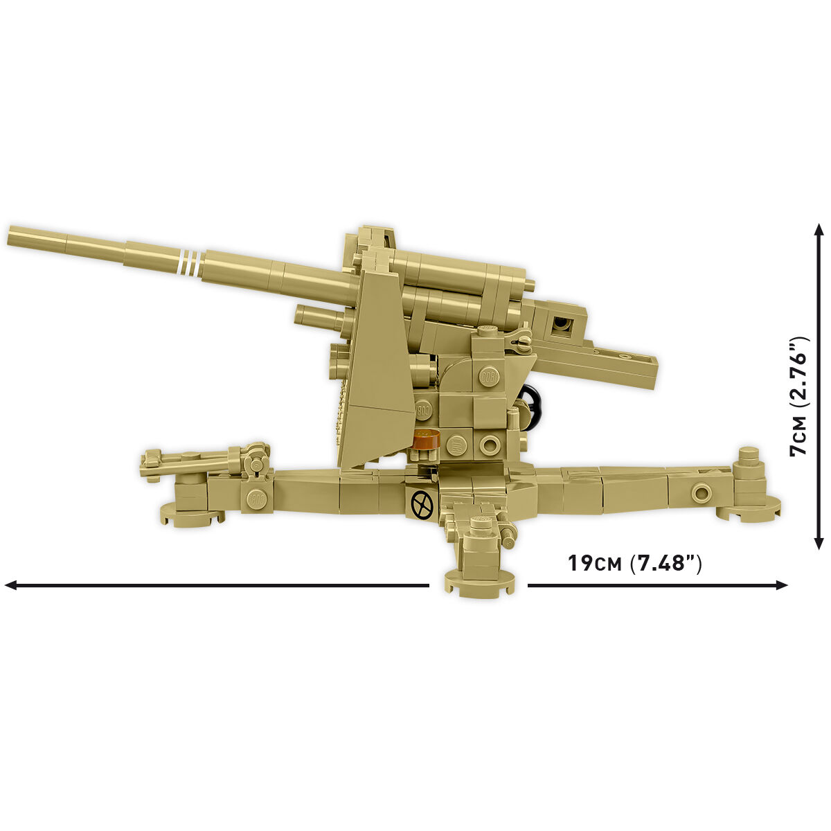 COBI 3141 - 8.8 CM FLAK 18 - Bild 7 COBI 3141 - 8.8 CM FLAK 18 - Bild 7