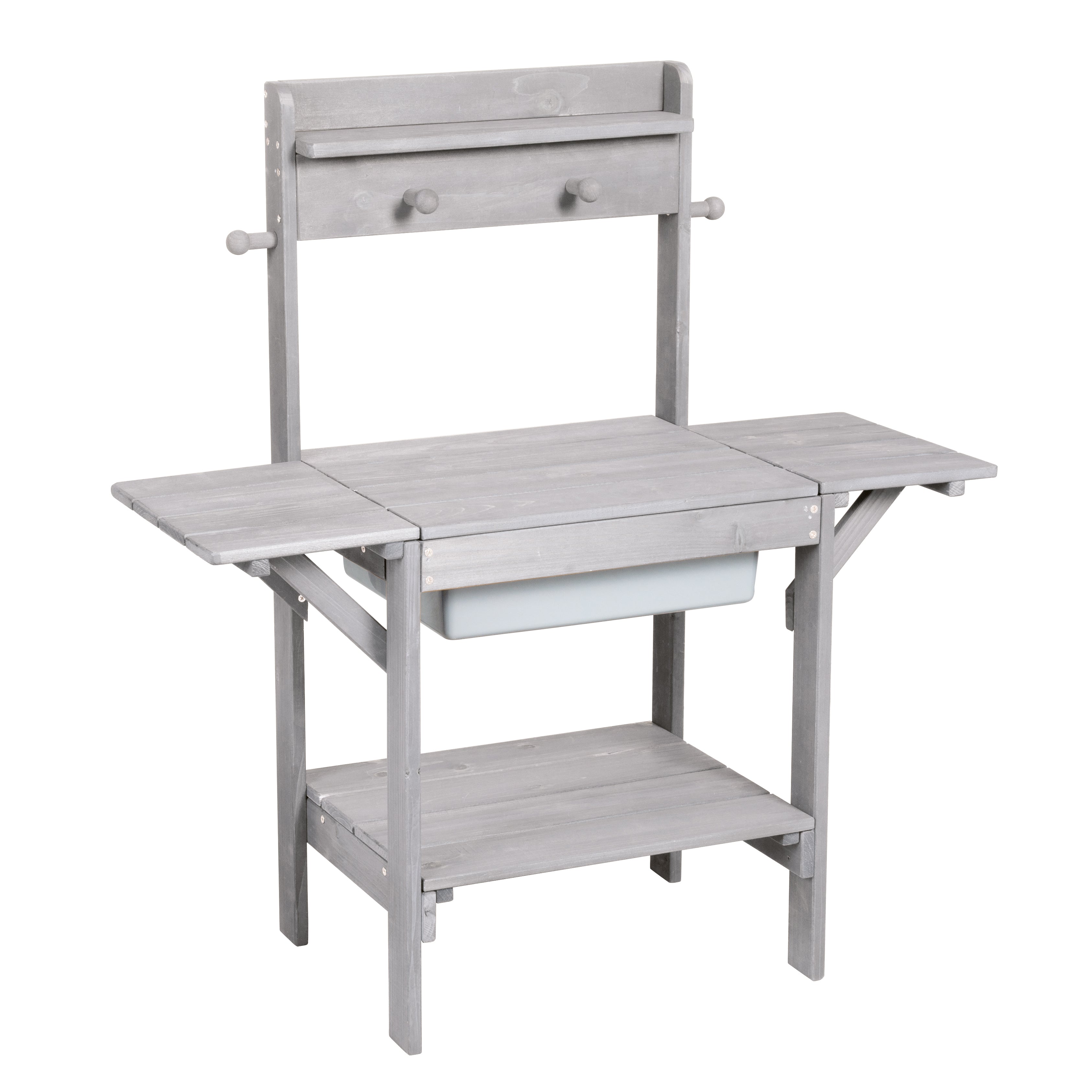 Roba 456019GA Matschküche 'Midi' grau – Outdoor + - Bild 1 Roba 456019GA Matschküche 'Midi' grau – Outdoor + - grau - Outdoor + - Produktbild 1