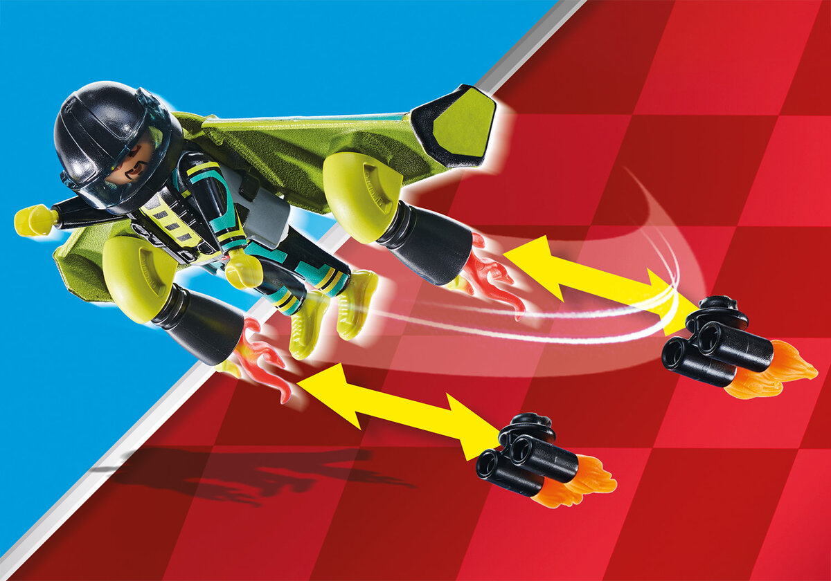 PLAYMOBIL 70834 Air Stuntshow Servicestation Person