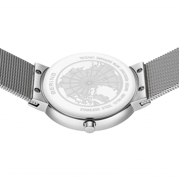 Bering 10135-000 Damenuhr, Milanaise, Silber Bering 10135-000 Damenuhr, Milanaise, Silber