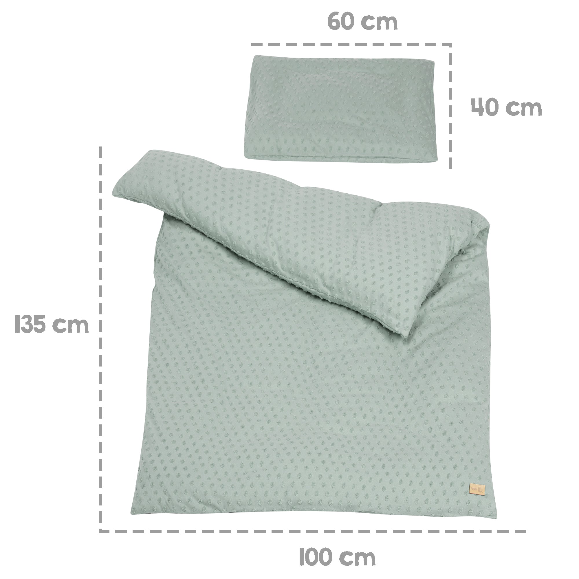 Roba 314091G240 Bettwäsche 2-tlg Lil Planet grün frosty green – Bettwäschen - Bild 6 Roba 314091G240 Bettwäsche 2-tlg Lil Planet grün frosty green – Bettwäschen - Produktbild 6