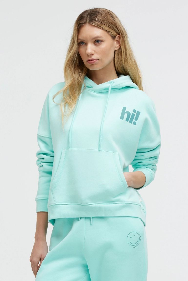 SENSES 2602365712 Hoodie SE: RENITY mit Print, Damen, Türkis SENSES 2602365712 Hoodie SE: RENITY mit Print, Damen, Türkis