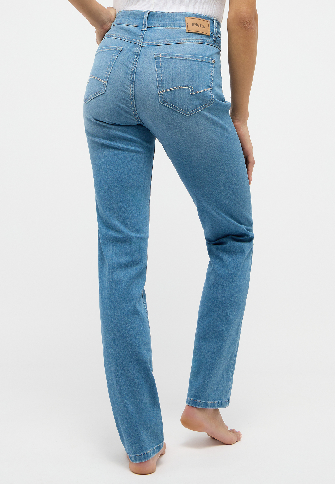ANGELS 332340030 Damen Jeans Cici Slim Fit - Hellblau ANGELS 332340030 Damen Jeans Cici Slim Fit - Hellblau