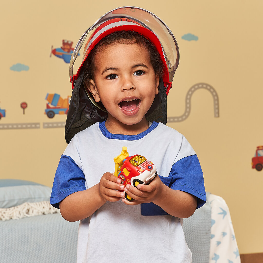 VTech Tut Tut Baby Flitzer - Feuerwache (80-543004) Gesicht, Kopf, Person, Portrait, Lächeln