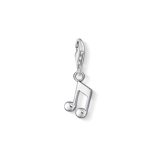 Thomas, Sabo, Anhänger, Charm-Club, Note, 925, Sterling, Silber, Blank, 0846-001-12, Zubehor, Ohrring, Schmuck