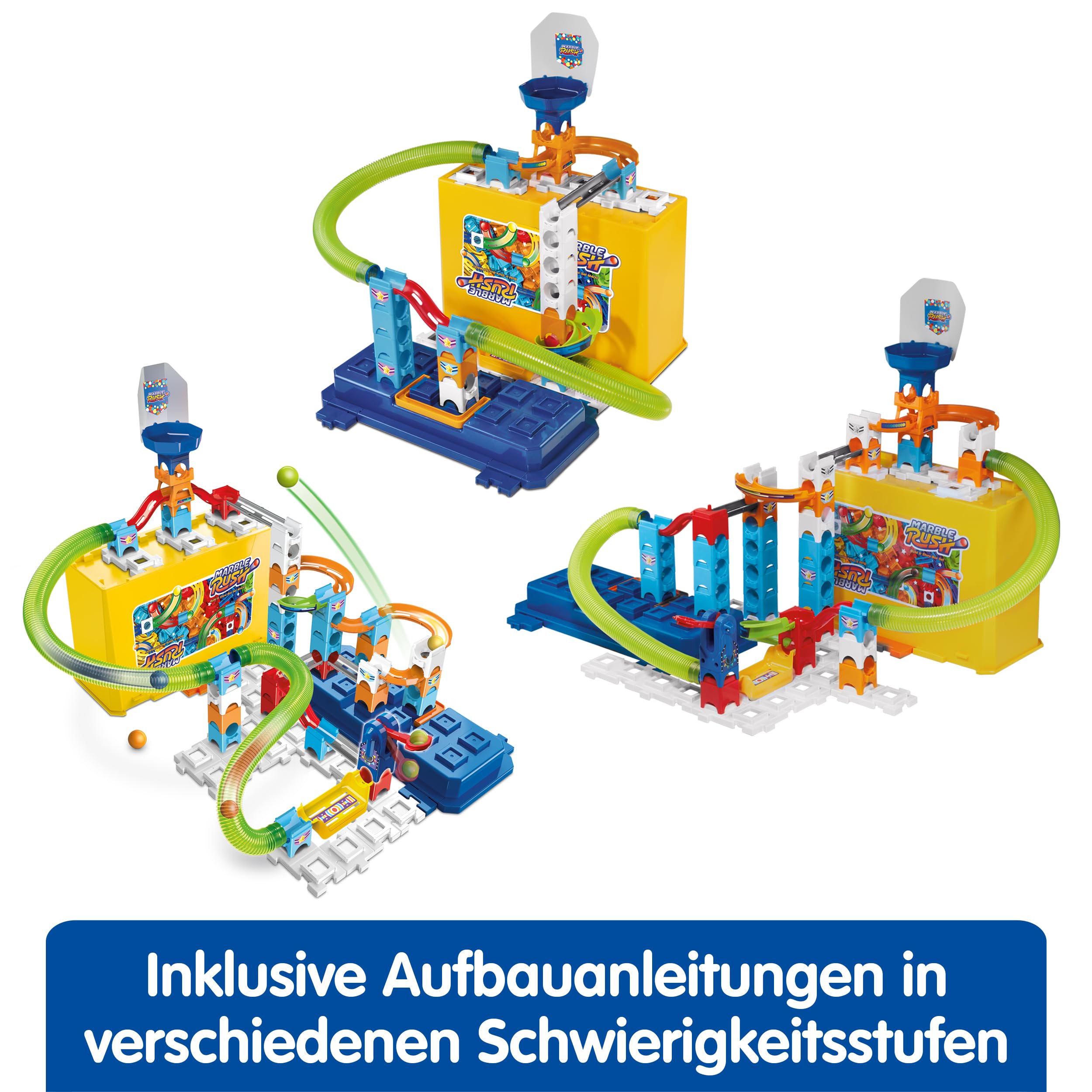 VTech Marble Rush - Build & Store Box Set M400 80571704 Spielbereich, Spielzeug