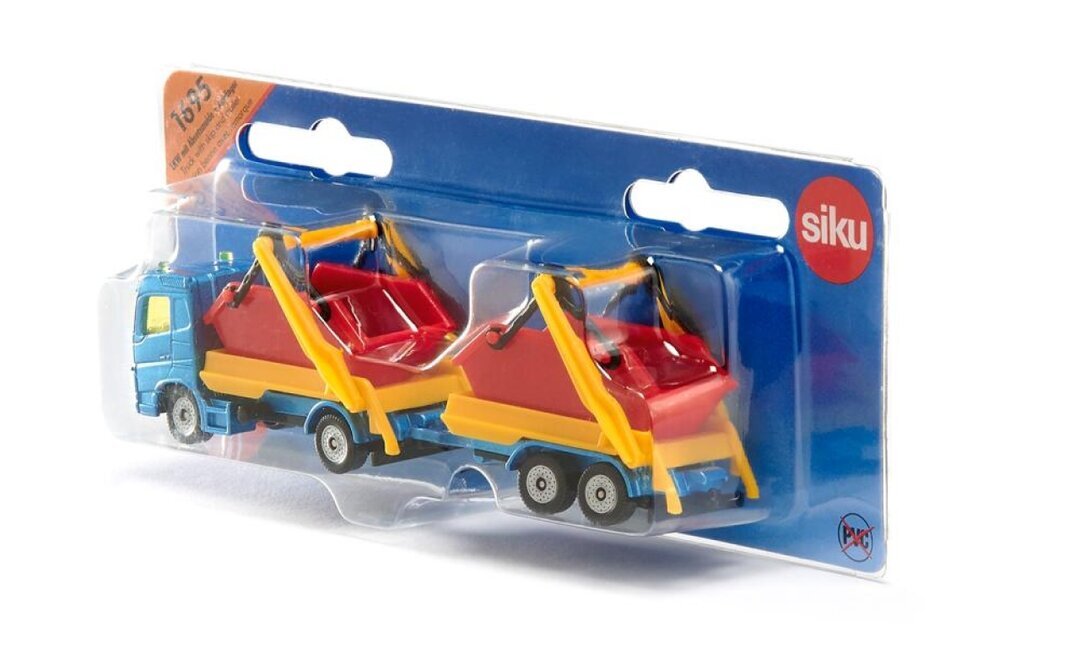 Siku Lkw Mit Absetzmulde Und Anhänger Siku, Lkw, Mit, Absetzmulde, Und, Anhänger, Maschine, Rad
