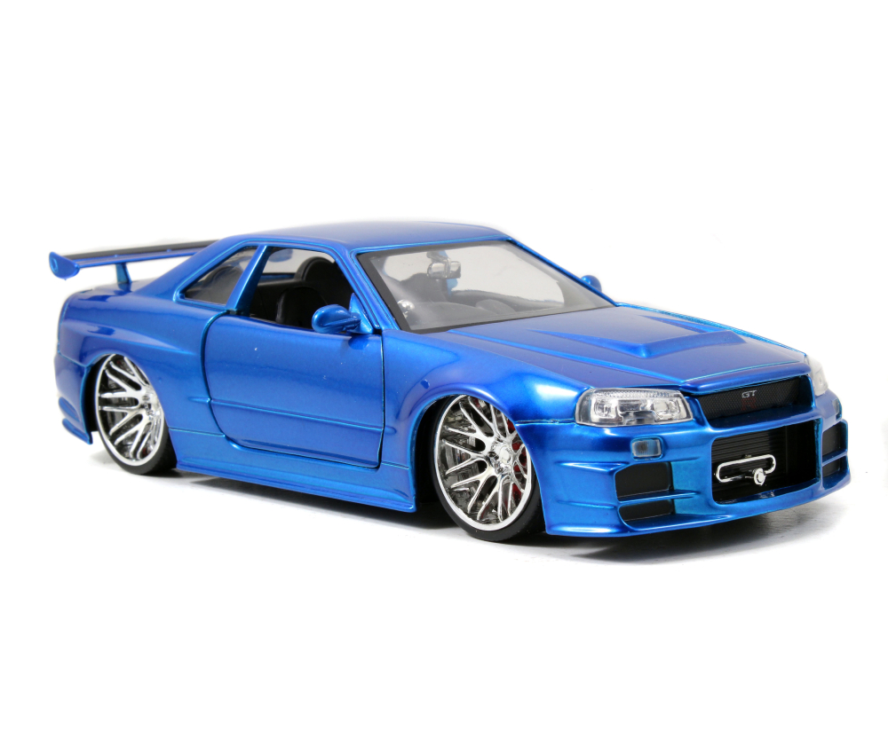 Jada Fast & Furious 2002 Nissan Skyline 1:24 Jada Fast & Furious 2002 Nissan Skyline 1:24