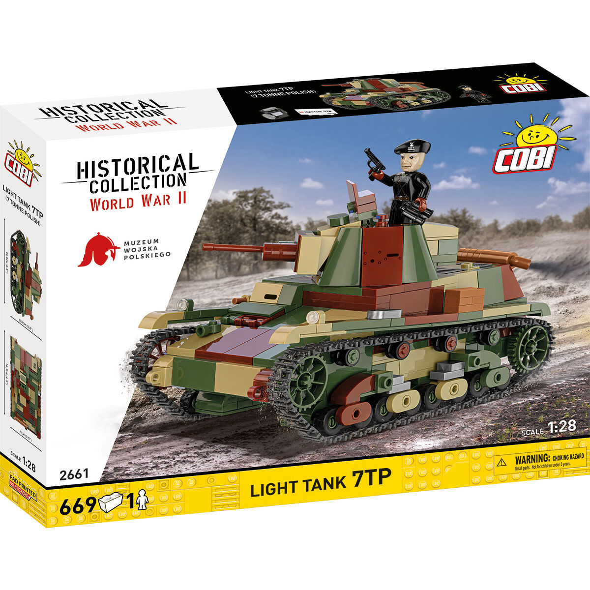 COBI 2661 - LIGHT TANK 7TP COBI 2661 - LIGHT TANK 7TP
