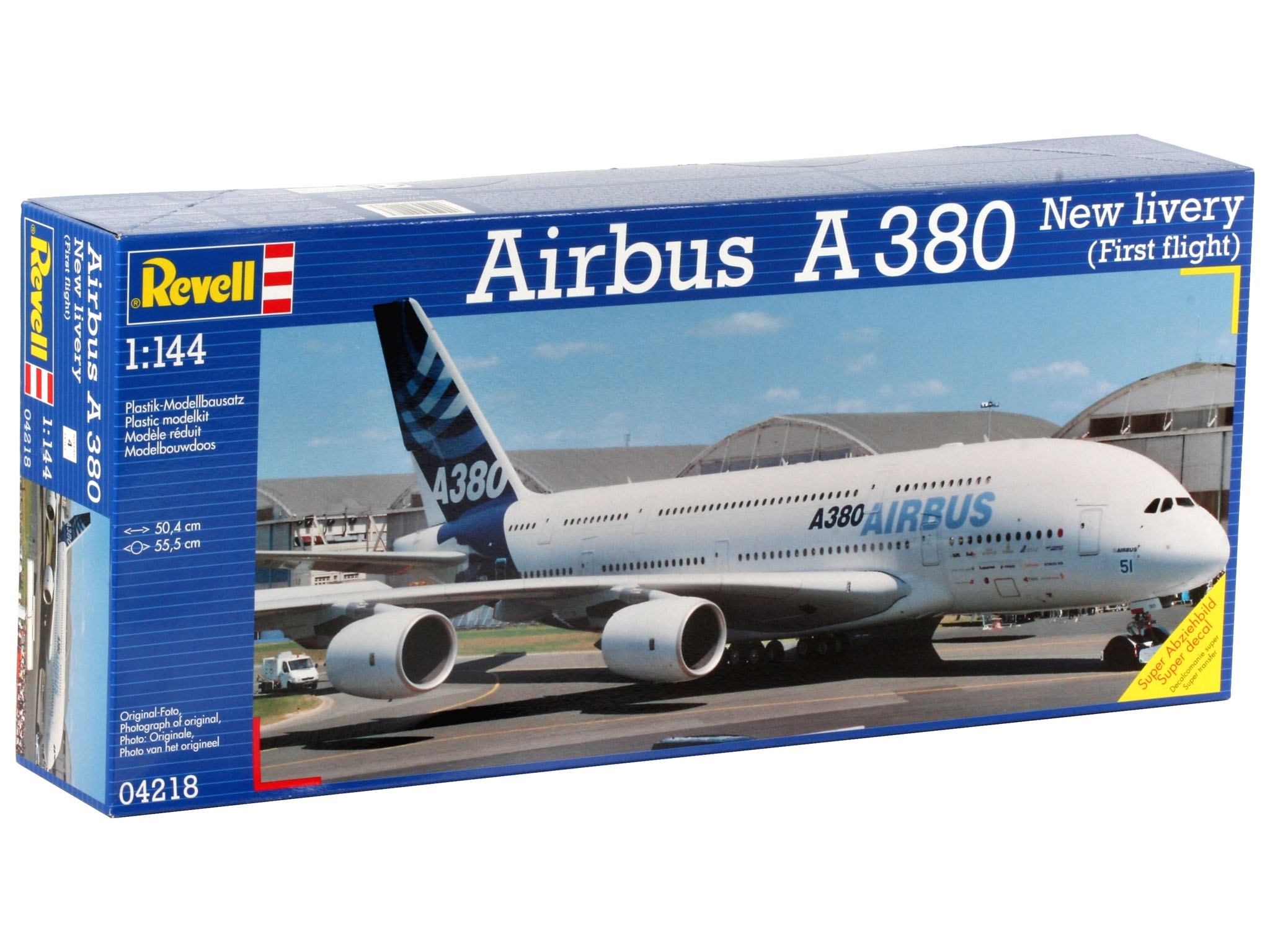 Revell 04218 Airbus A380 Design New Livery Modellbausatz Flugzeug, Verkehrsflugzeug, Fahrzeug, Flug