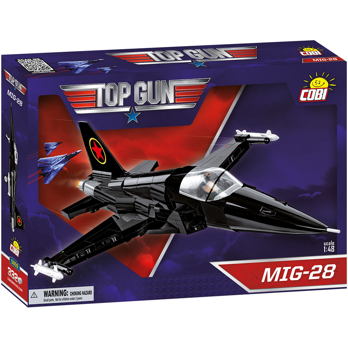 COBI 5859 - MIG - 28 TOP GUN SCALE 1:48 COBI 5859 - MIG - 28 TOP GUN SCALE 1:48