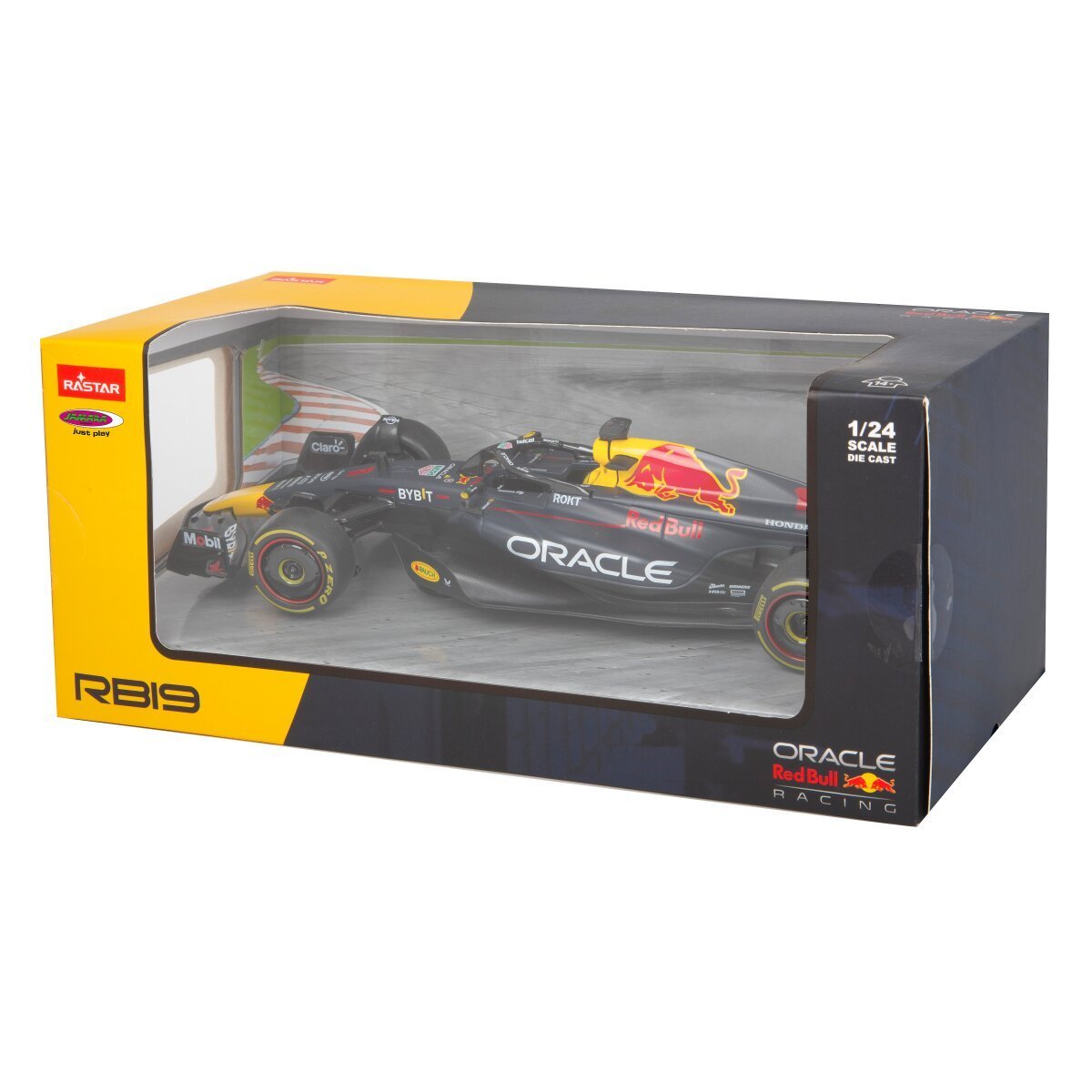JAMARA Oracle Red Bull Racing RB19 Diecast 1:24 dunkelblau ab 14 Jahren