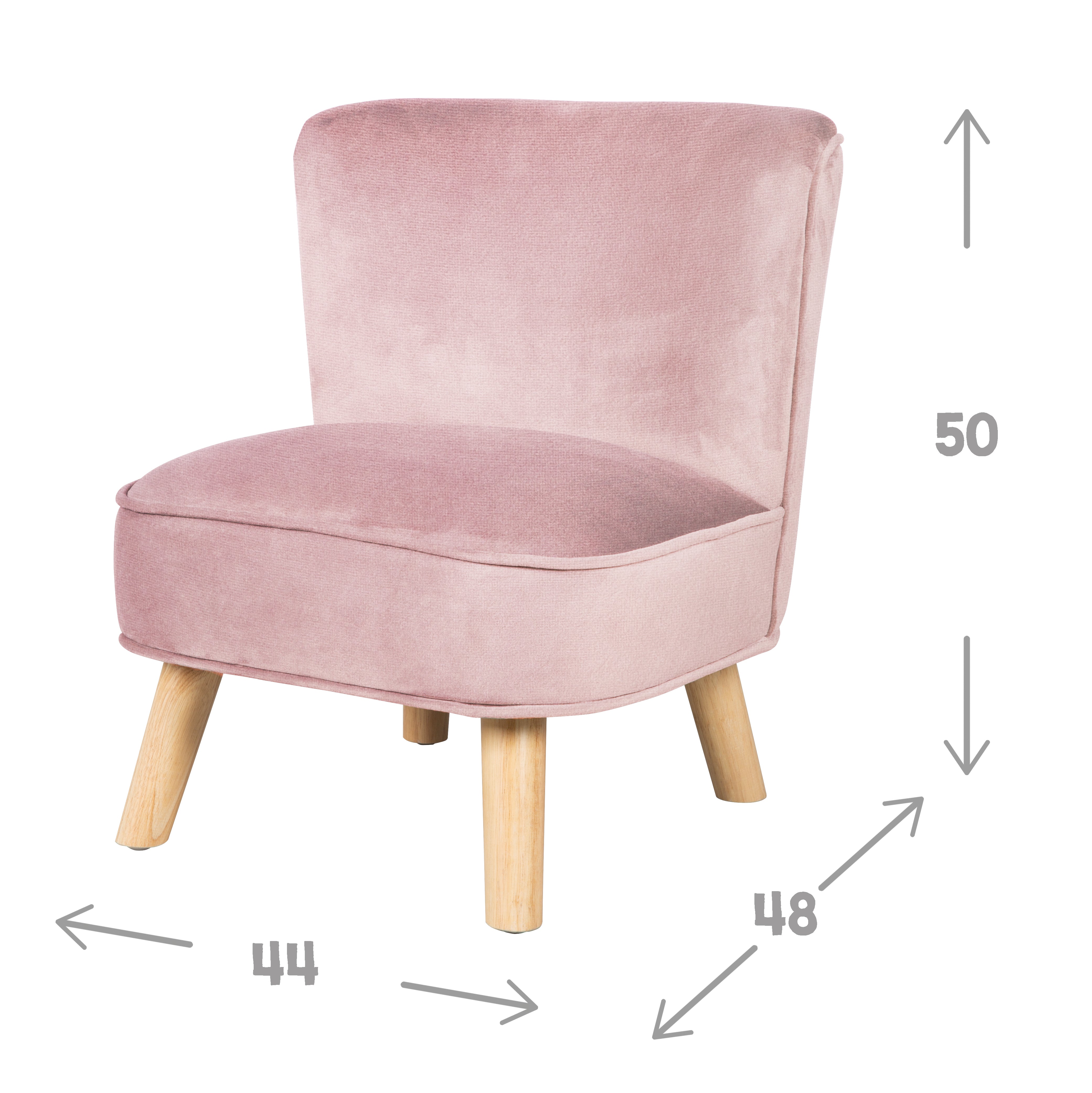 Roba 450120MA Kindersessel mauve – Spielmöbel - Bild 4 Roba 450120MA Kindersessel mauve – Spielmöbel - Produktbild 4