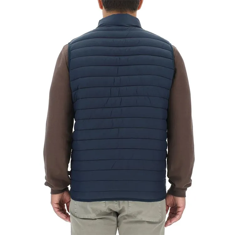 JEEP Herren Steppweste O103345BL - Blau mit Reißverschlusstaschen GR. XL JEEP Herren Steppweste O103345BL - Blau mit Reißverschlusstaschen GR. XL
