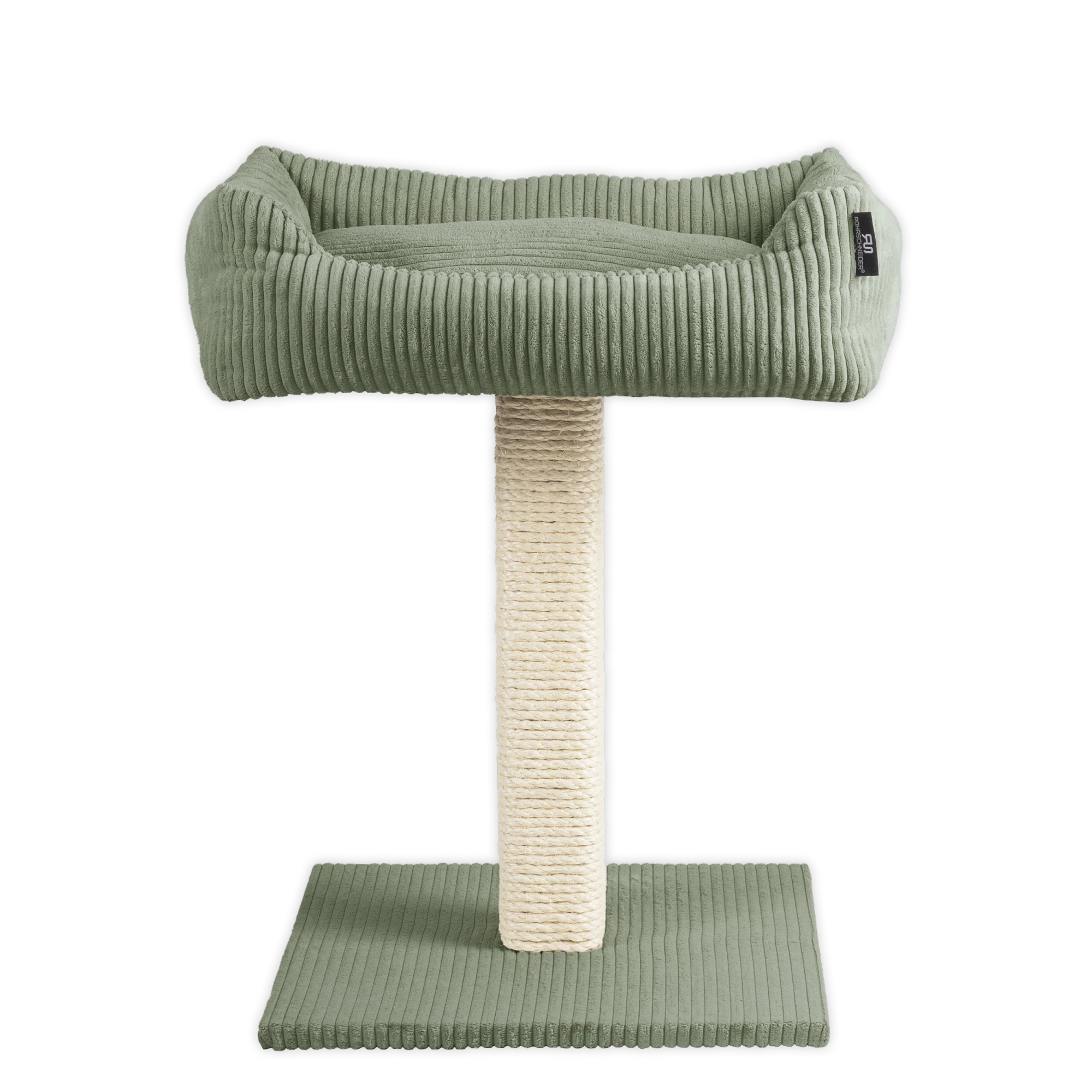 Rohrschneider RS 22376 Katzenbaum Kuschelsofa – Kratz- und Liegeelement