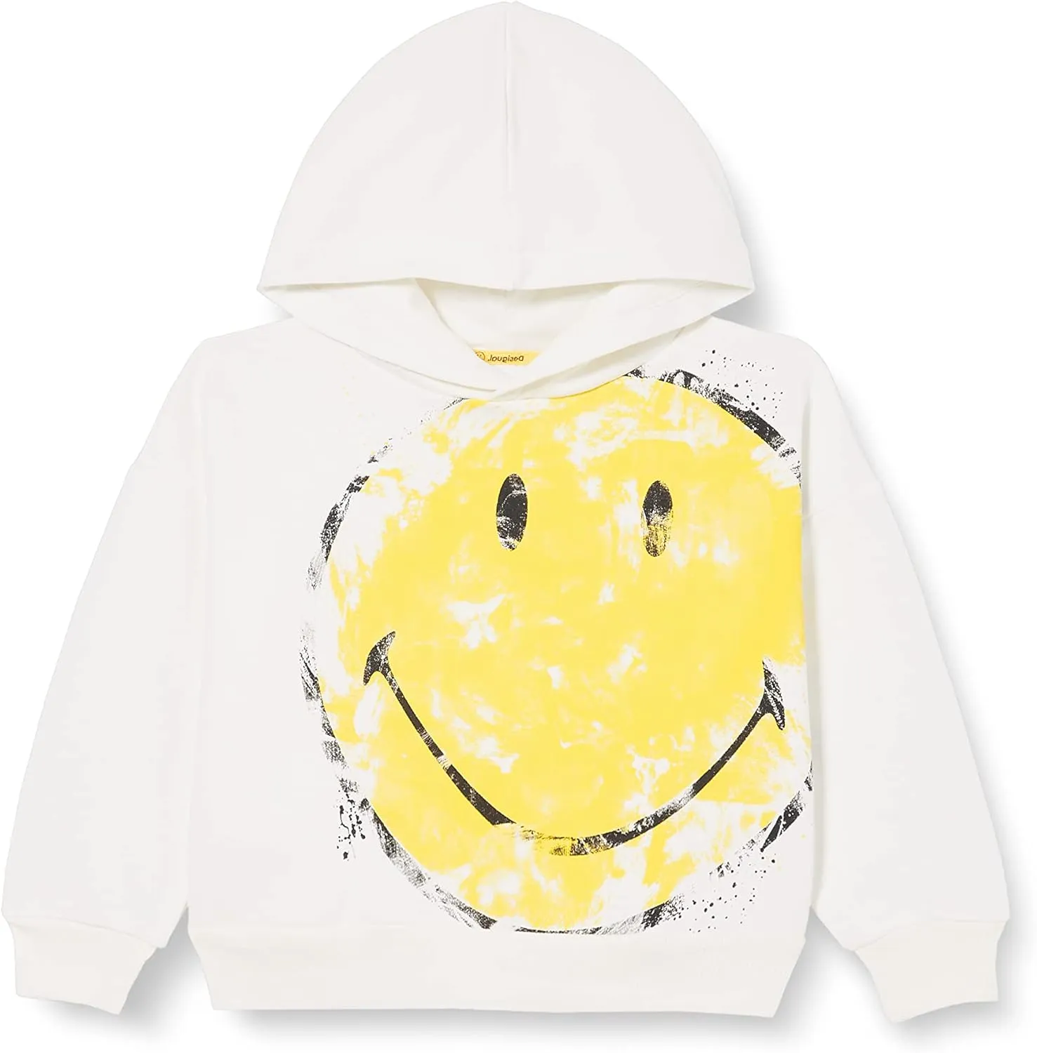 Desigual Mädchen Sweatshirt „Hercules Smiley“ - Weiß 22SBSK09 GR. XL Desigual Mädchen Sweatshirt „Hercules Smiley“ - Weiß 22SBSK09 GR. XL