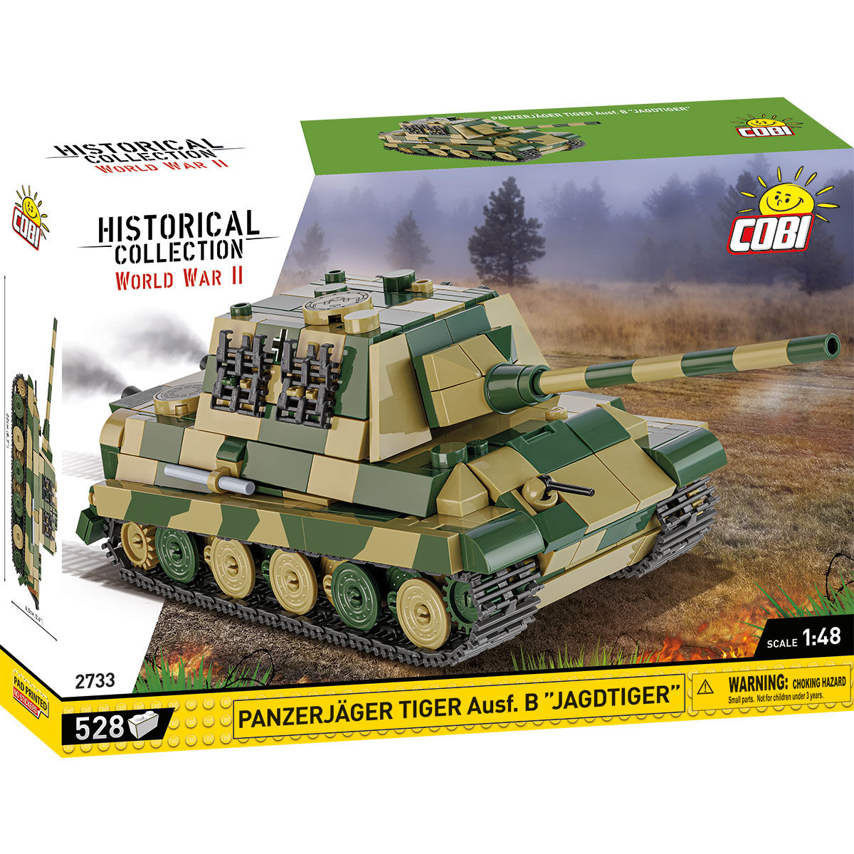 COBI 2733 - Panzerjäger TIGER AUSF. B Jagdtiger COBI 2733 - Panzerjäger TIGER AUSF. B Jagdtiger