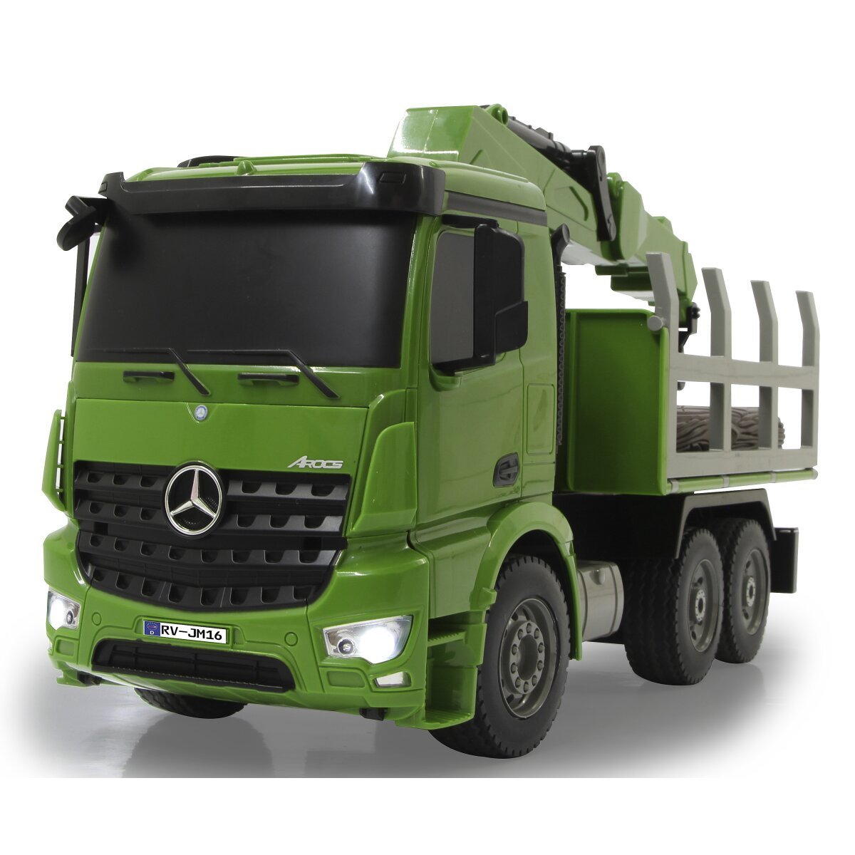 JAMARA Holztransporter Mercedes-Benz Arocs 1:20 2,4GHz ab 6 Jahren