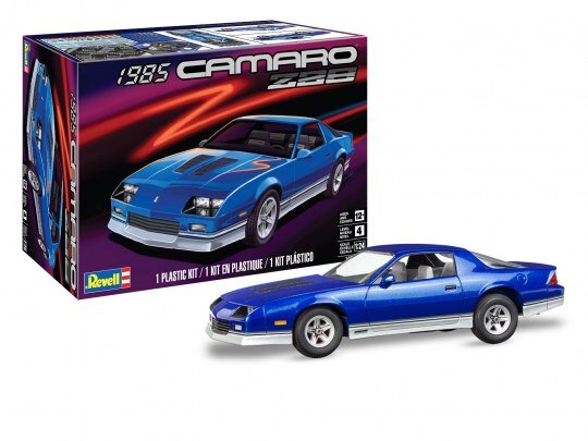 Revell_14540_1985_Chevy_Camaro_Z28_Revell_Modellbausatz, Coupé, Sportwagen, Leichtmetallfelge, Speiche, Rad
