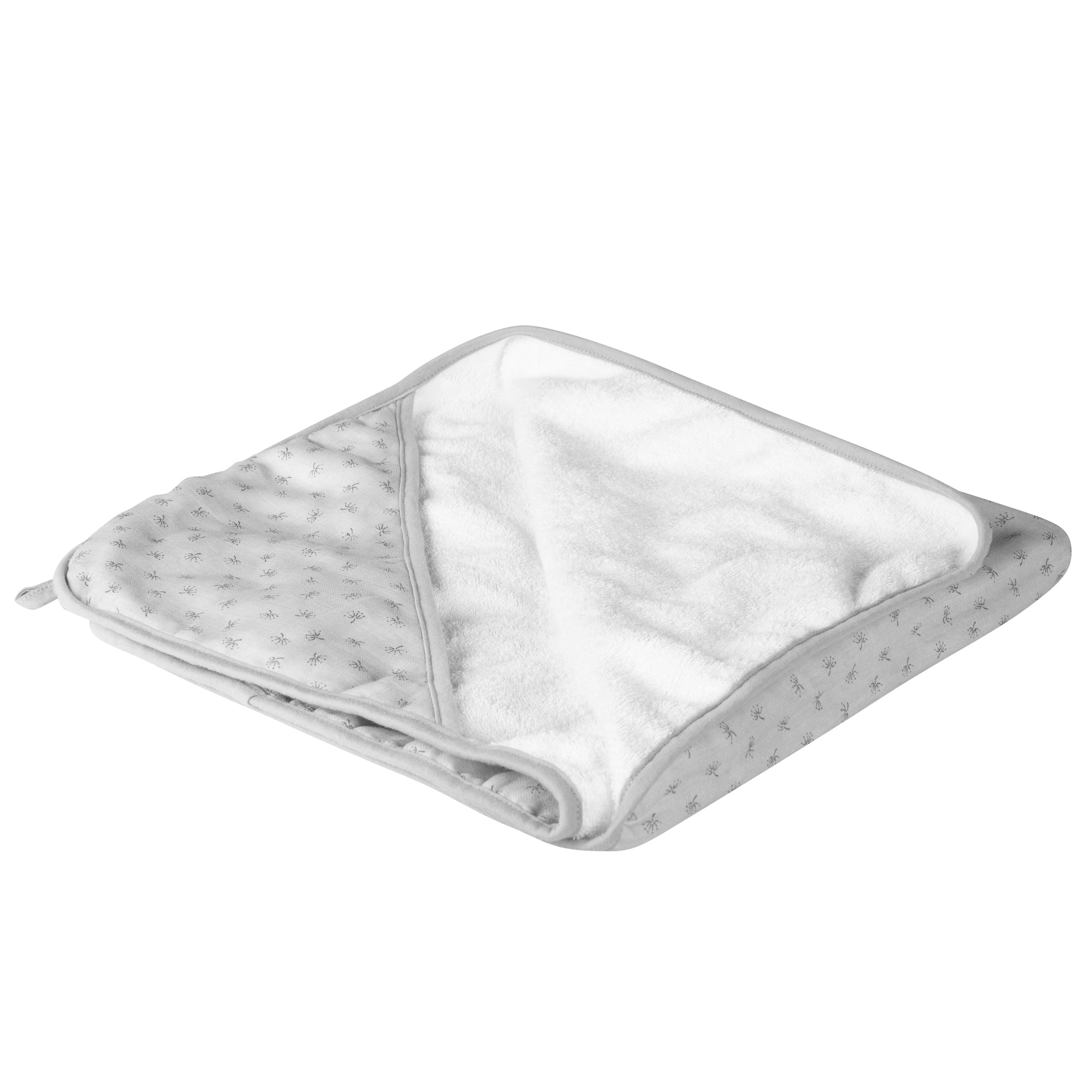 Roba 306120G227 Kapuzenhandtuch Lil Planet grau hellgrau – Heim Textilien - Bild 3 Roba 306120G227 Kapuzenhandtuch Lil Planet grau hellgrau – Heim Textilien - Produktbild 3