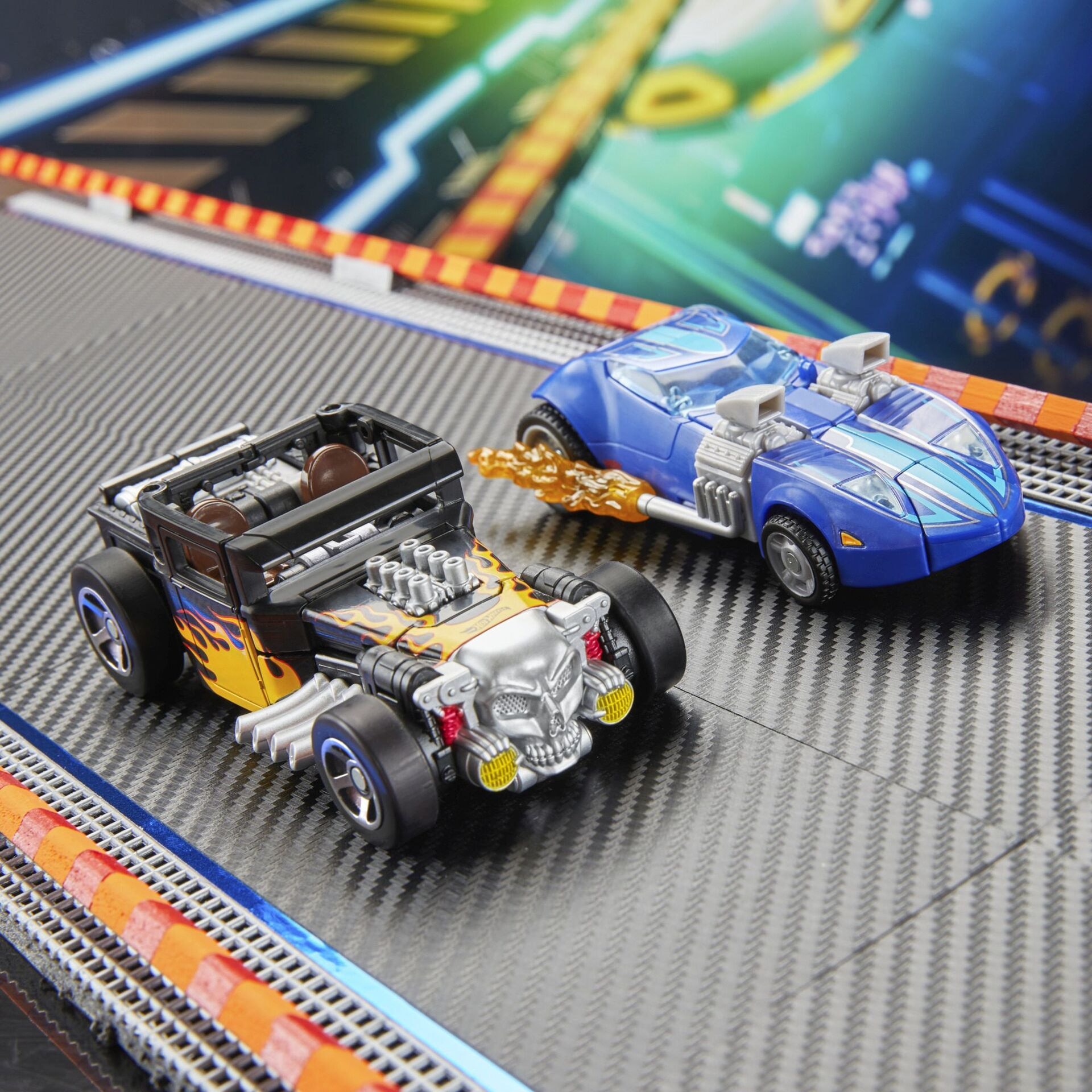 Transformers Collaborative Hot Wheels X Transformers Bone Shakerä - Hasbro - HASBRO G11815X0 Produktfoto - Hasbro - Transformers Collaborative Hot Wheels X Transformers Bone Shakerä - Modell HASBRO G11815X0