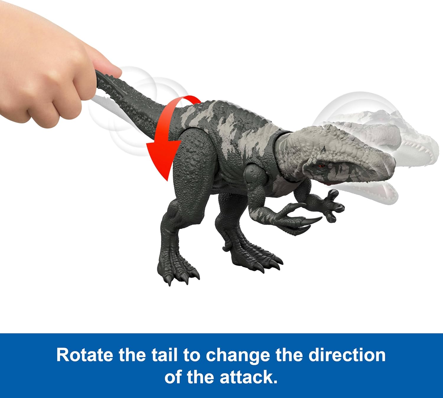 Jurassic World™ Gigantic Trashers Chilantaisaurus Tier, Dinosaurier, Reptil, T-Rex