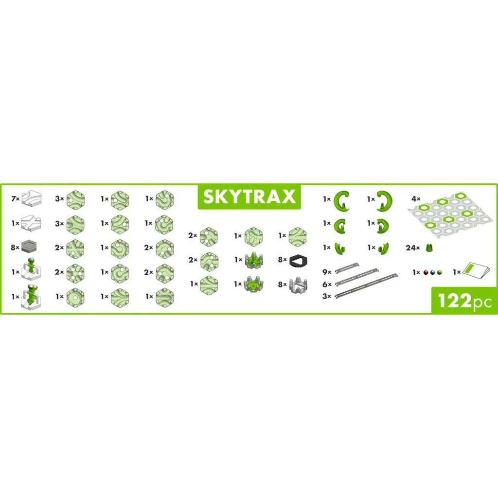 Ravensburger GraviTrax Action-Set Skytrax Innovative Kugelbahn in neuem Design und mit neuen Funktionen  Murmelbahn