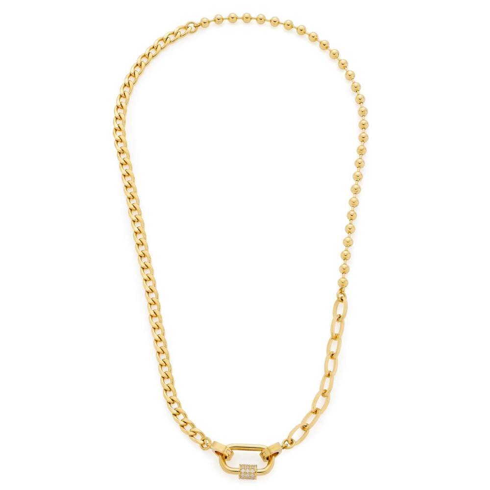 LeonardoHalskette 45 cm Gold Mela Clip&Mi LeonardoHalskette 45 cm Gold Mela Clip&Mi