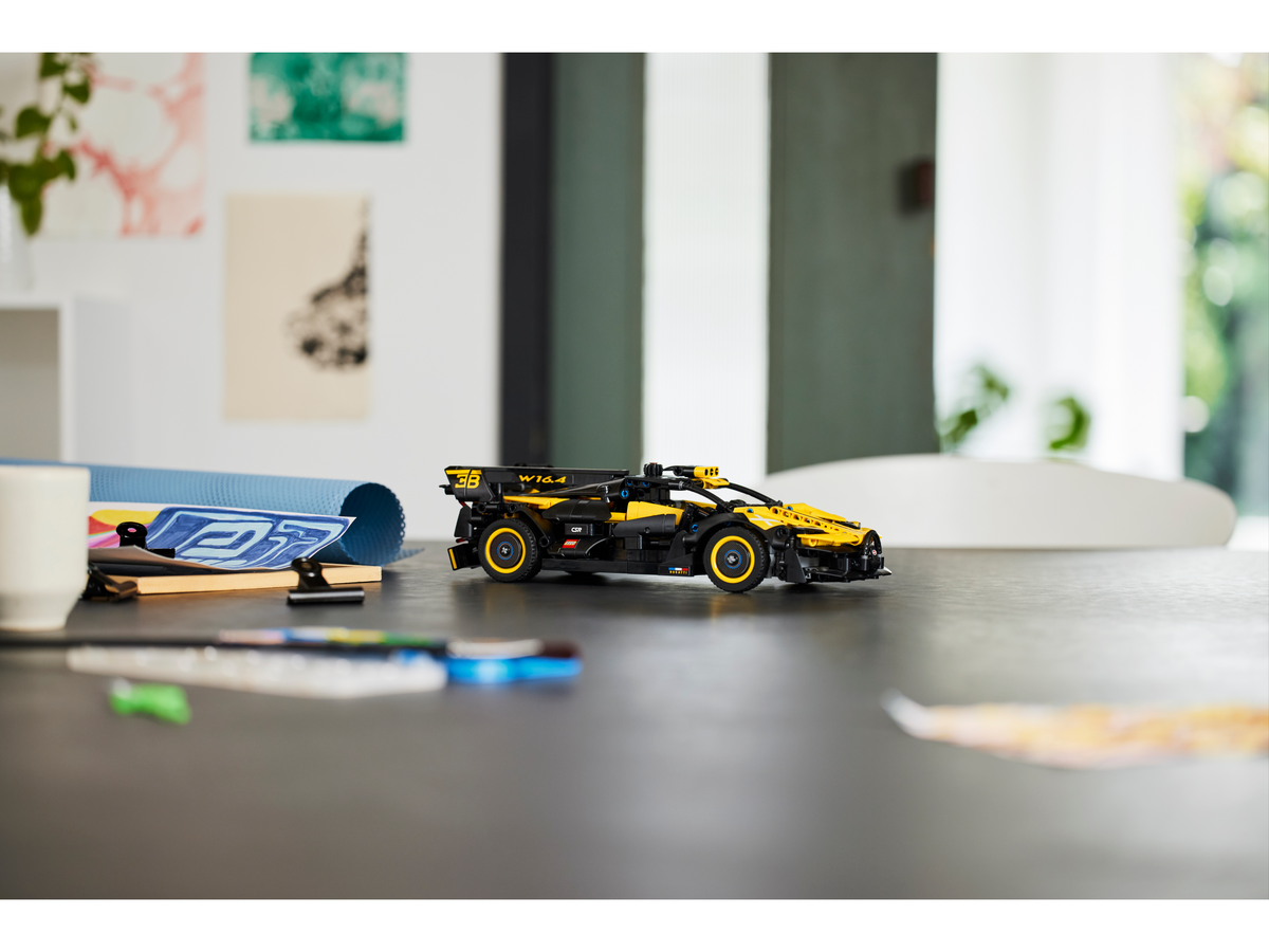 LEGO® Technic Bugatti-Bolide 42151 Formel-Eins, Sprach, Rad, Leichtmetallrad, Spielzeug