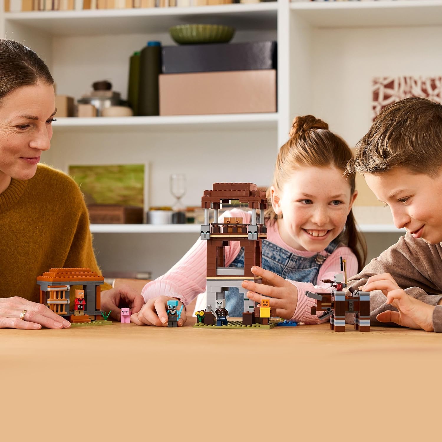 LEGO® Minecraft™ 21278 Ein Verwüster am Plünderer Außenposten Erwachsener, Weiblich, Person, Frau, Kind