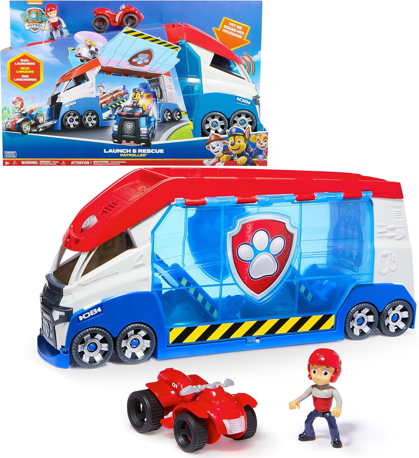 PAW, Patrol, Patroller, 3, Person, Spielzeug PAW Patrol Patroller 3