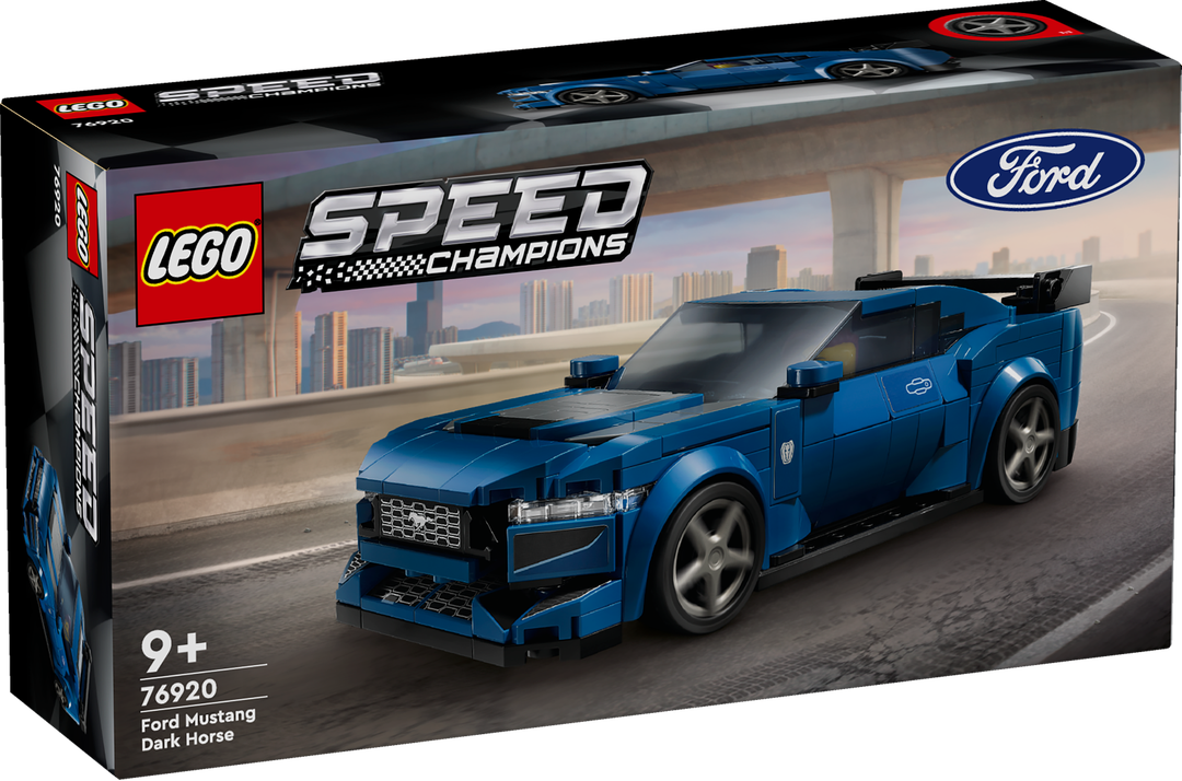 LEGO 76920 Speed Champions Ford Mustang Dark Horse Sportwagen LEGO, 76920, Speed, Champions, Ford, Mustang, Dark, Horse, Sportwagen, Auto, Coupé, Sportwagen, Rad, Leichtmetallrad