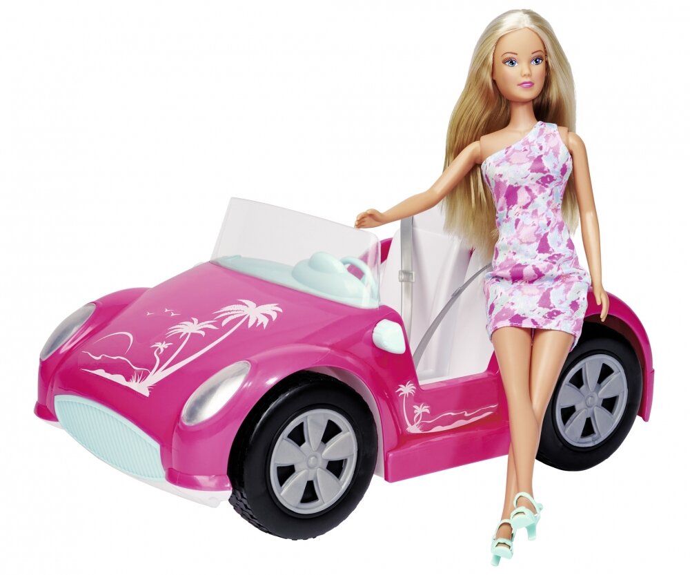 Steffi LOVE Beach Car 105733658 Steffi, LOVE, Beach, Car, 105733658, Figur, Puppe, Spielzeug, Person, Barbie