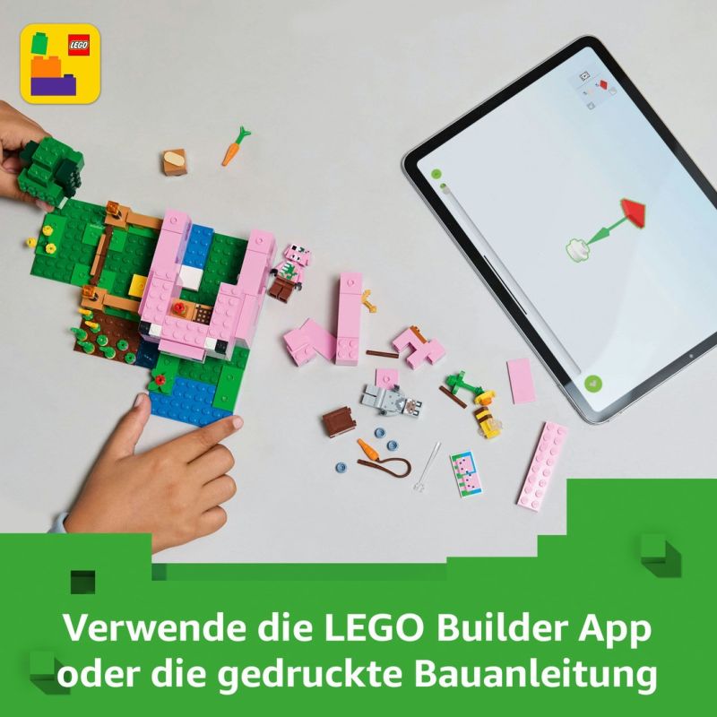 LEGO® Minecraft™ 21268 Das Babyschwein-Haus
