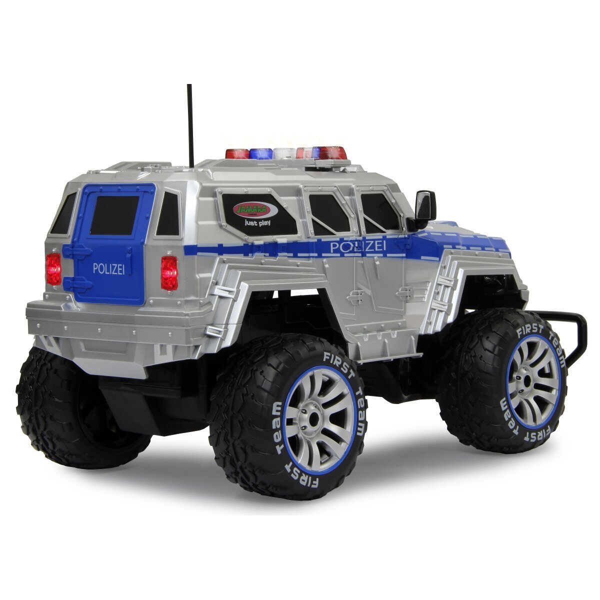 JAMARA Polizei Panzerwagen Monstertruck 1:12 27MHz LED inkl. Akku & Ladegerät ab 6 Jahren