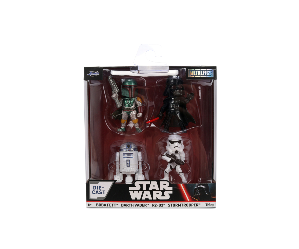 Jada Star Wars 4-Pack Figures 2.5" Welle 1
