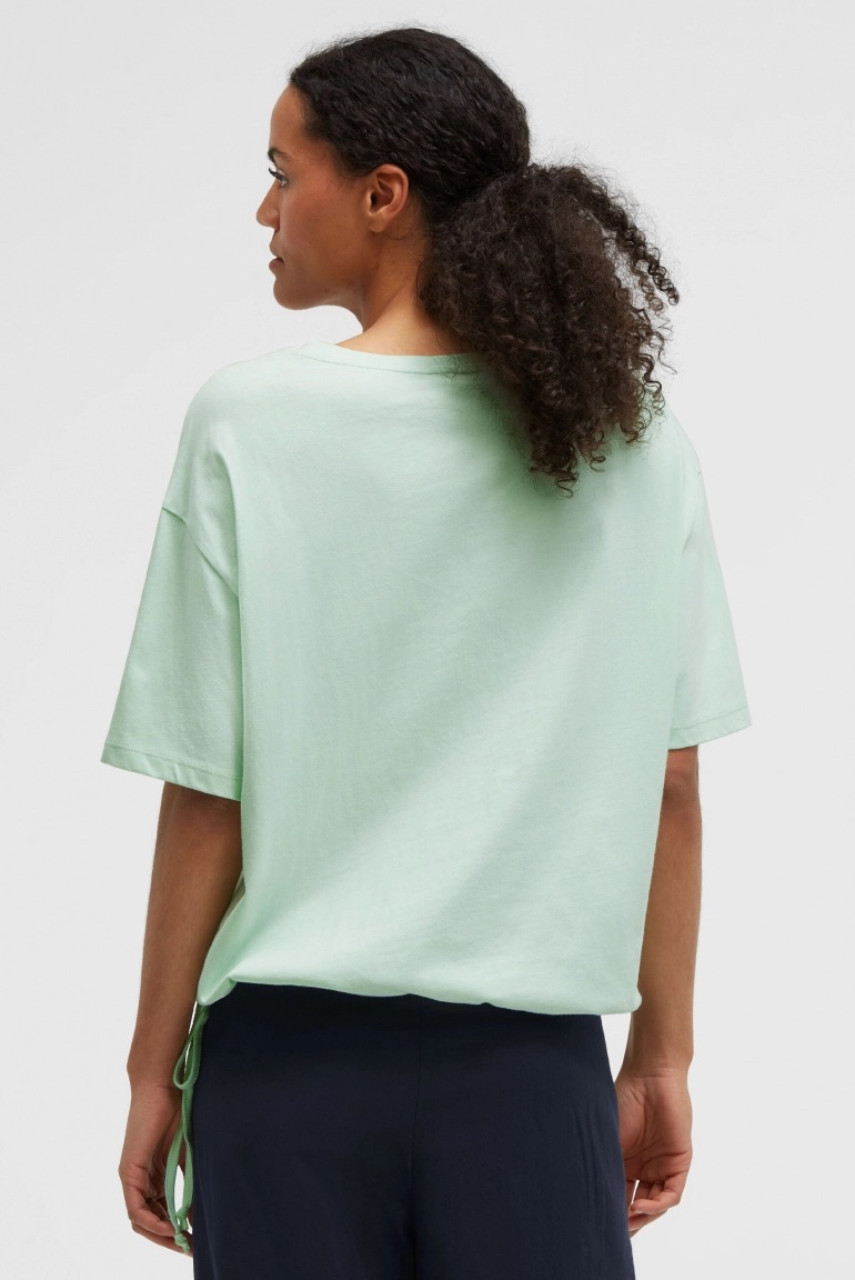 SENSES T-Shirt TOM:BE mit Tunnelzugsaum pastel lime SENSES T-Shirt TOM:BE mit Tunnelzugsaum pastel lime