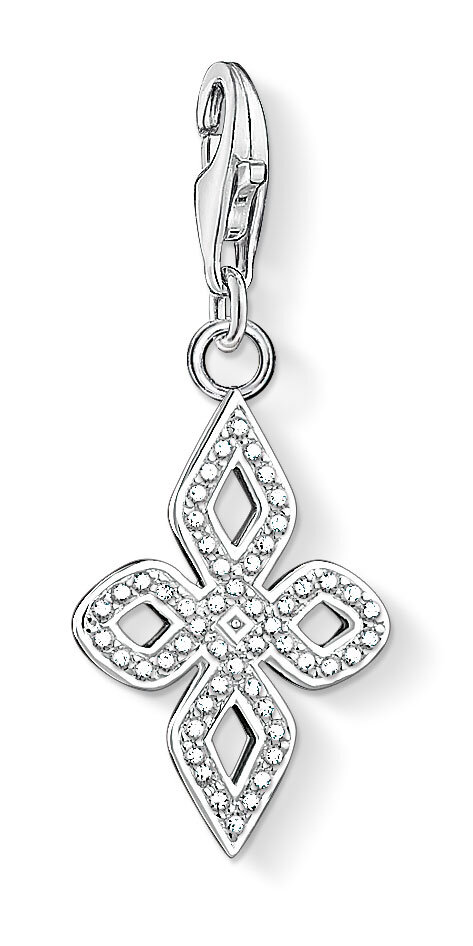 Thomas Sabo Anhänger Charm-Club Schwarzer Love Knot Kl. 1563-051-14 Thomas, Sabo, Anhänger, Charm-Club, Schwarzer, Love, Knot, Kl., 1563-051-14, Zubehor, Ohrring, Schmuck, Anhänger, Diamant