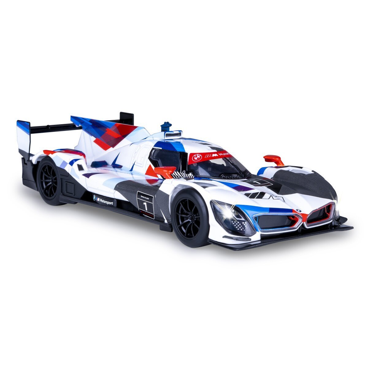 JAMARA BMW M Hybrid V8 Diecast 1:24 blau inkl. Knopfzellen ab 3 Jahren