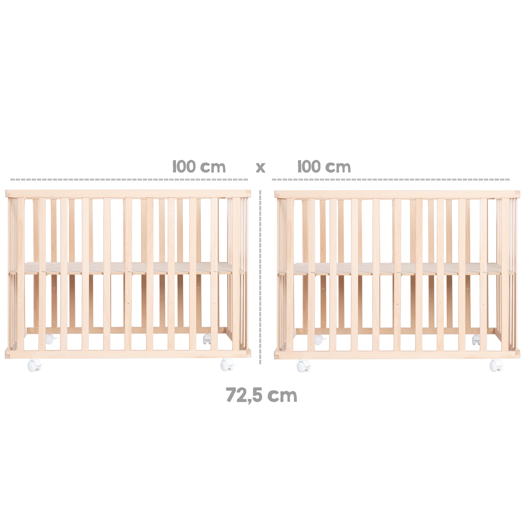 Roba 0246NAV190 Laufgitter 100x100 Little Stars Bio Buche natur - Bild 12 Roba 0246NAV190 Laufgitter 100x100 Little Stars Bio Buche natur - Produktbild 12