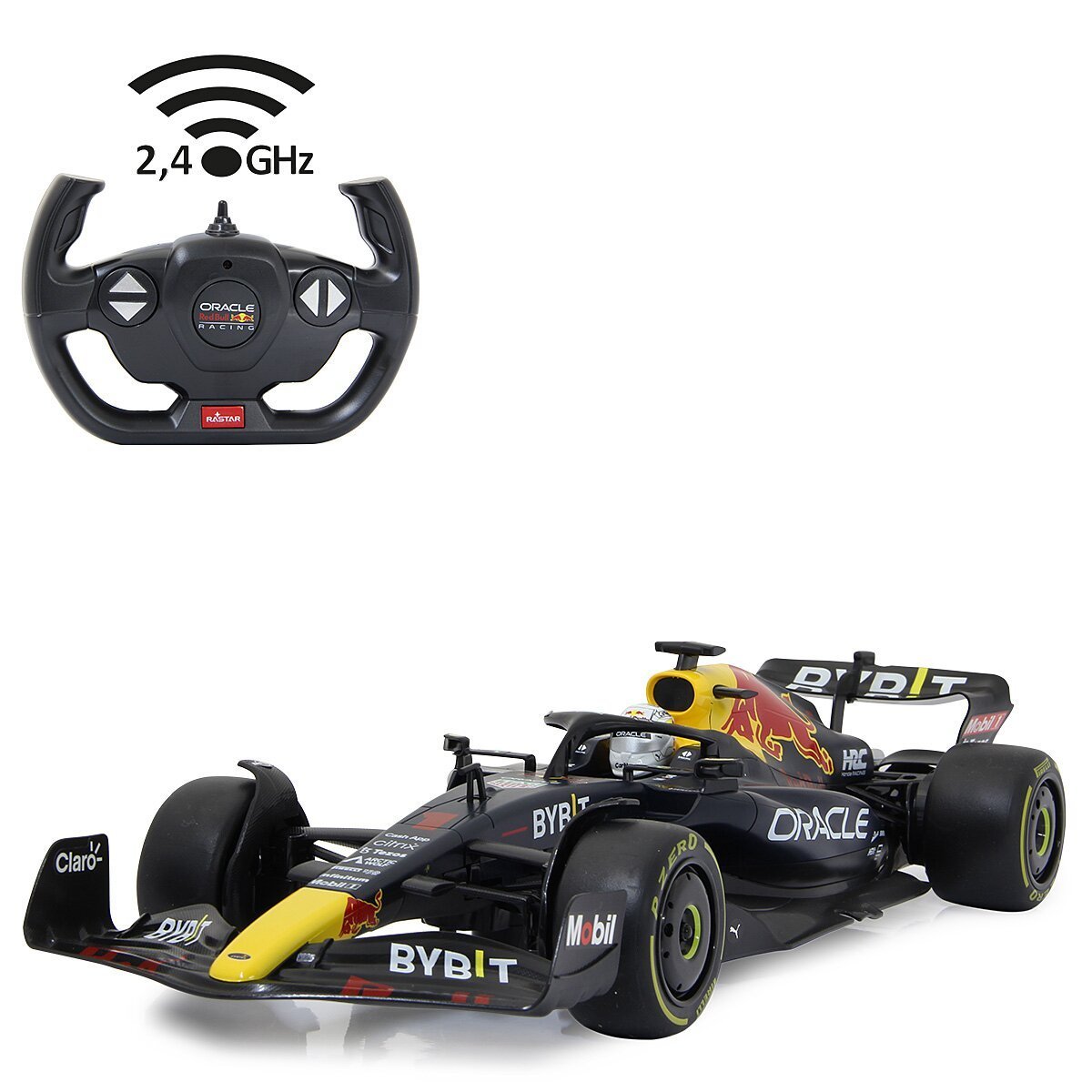 JAMARA Oracle Red Bull Racing RB18 1:12 dunkelblau 2,4GHz ab 6 Jahren JAMARA Oracle Red Bull Racing RB18 1:12 dunkelblau 2,4GHz ab 6 Jahren
