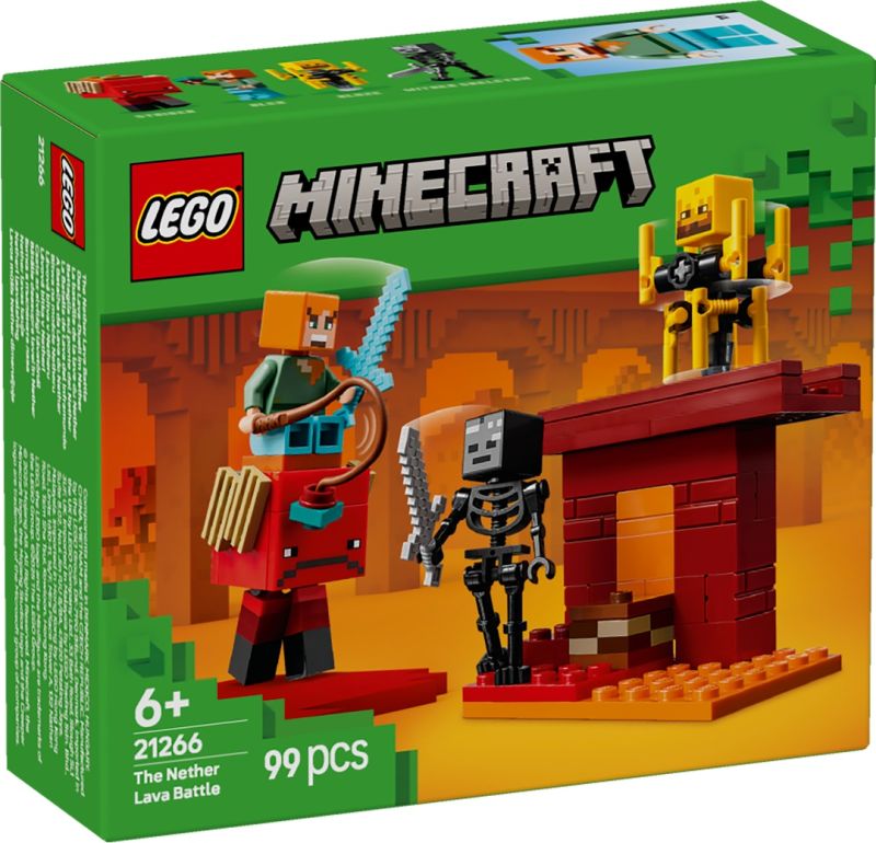 LEGO® Minecraft™ 21266 Das Lava-Duell im Nether LEGO® Minecraft™ 21266 Das Lava-Duell im Nether