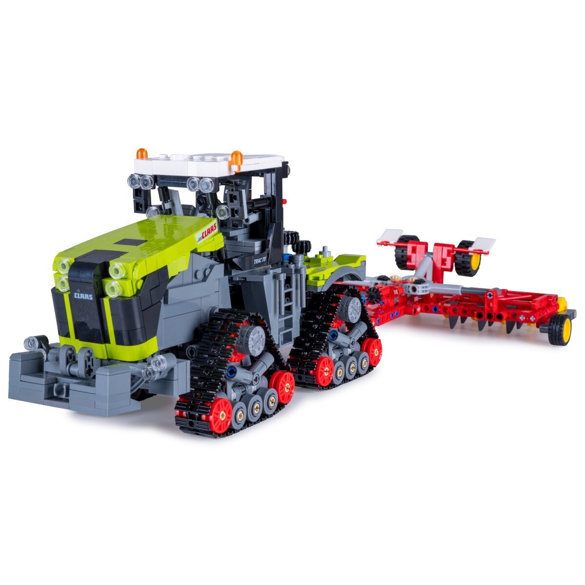 JAMARA CaDA Claas Xerion 5000 Trac TS 1:32 Bricks ab 8 Jahren