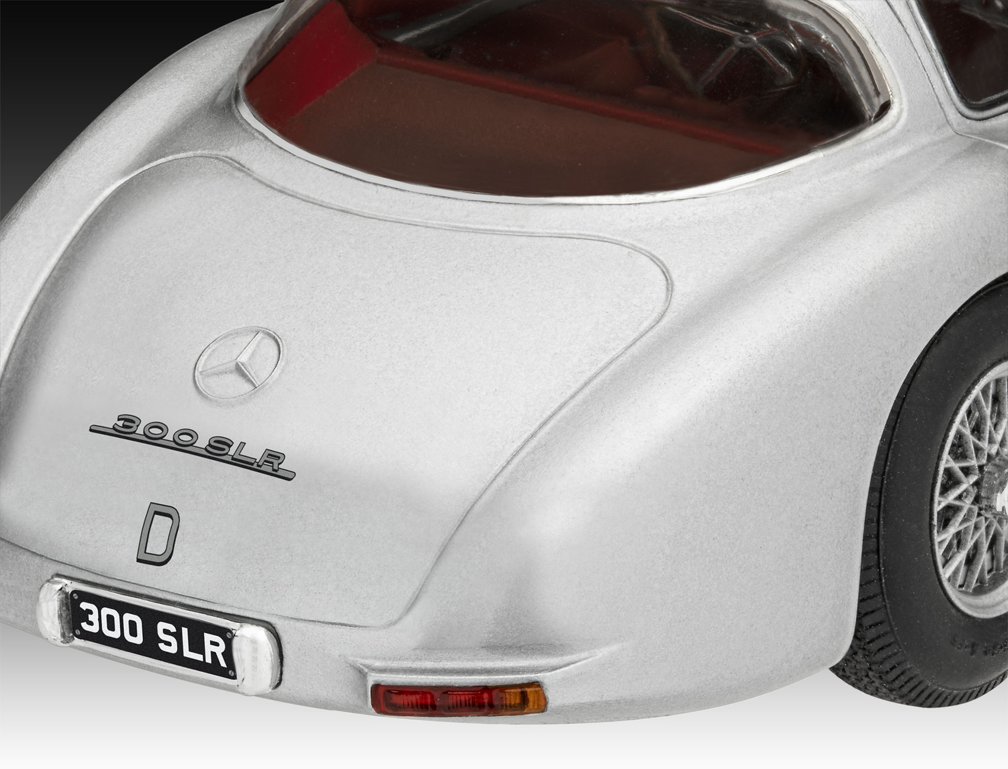 Revell 05633 Geschenkset Mercedes-Benz 300 SLR Rad, Sprach, Leichtmetallfelge, Auto, Reifen